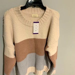 New women’s Sherpa style pullover shirt